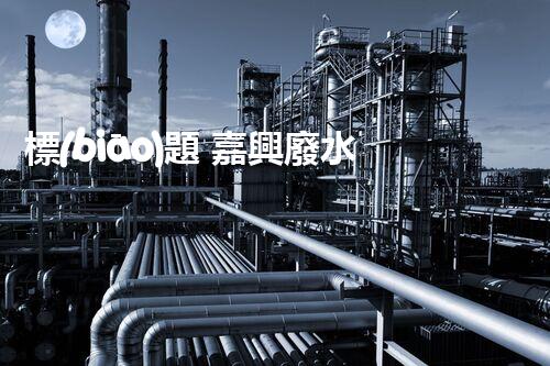 標(biāo)題 嘉興廢水處理廠家：解密行業(yè)隱形冠軍？